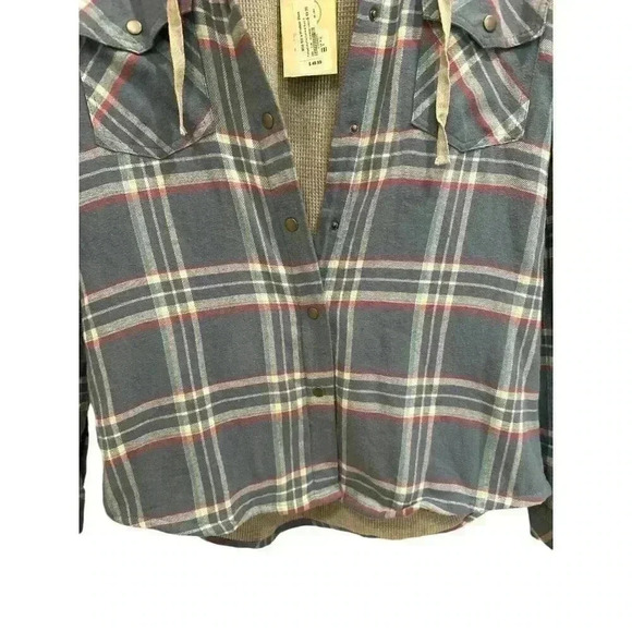 Roper Long Sleeve Snap Thermal Flannel Shirt Jacket Size M, NWT - Picture 3 of 9